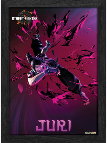 Street Fighter 6 PLAX Juri Lenticular Frame Gallery Image 2