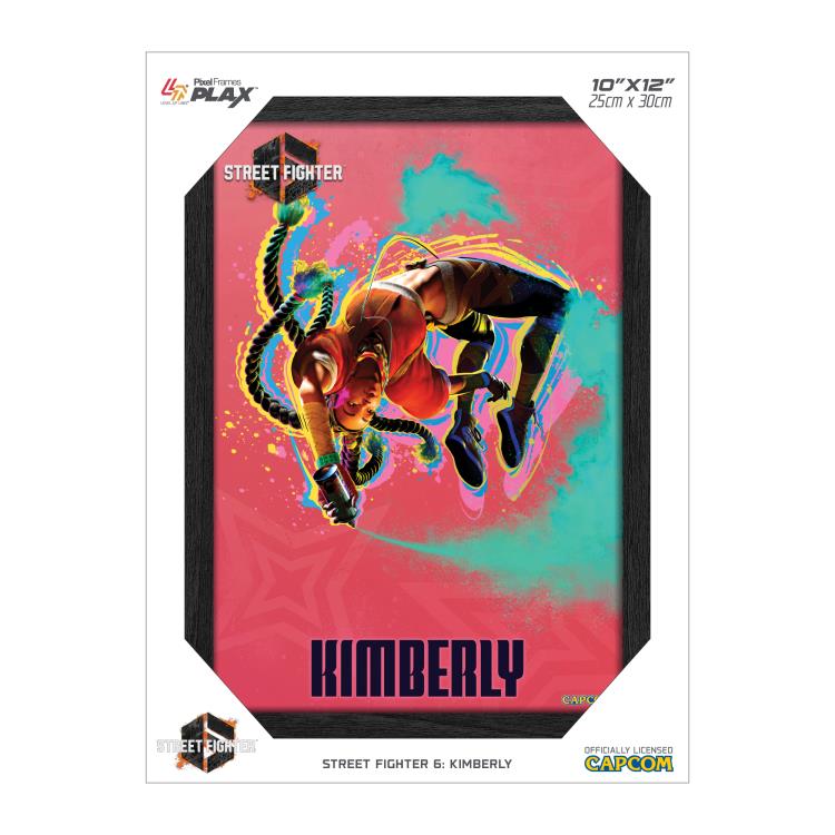 Street Fighter 6 PLAX Kimberly Lenticular Frame Gallery Image 4