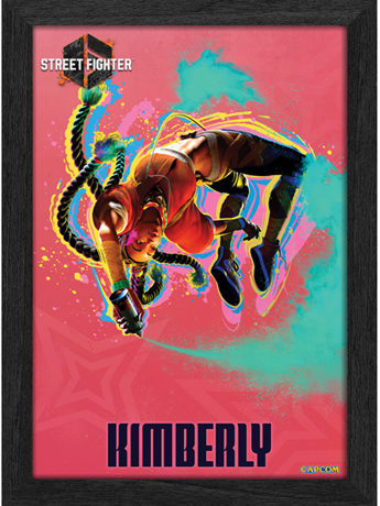 Street Fighter 6 PLAX Kimberly Lenticular Frame Gallery Image 2