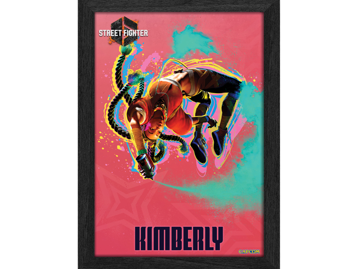 Street Fighter 6 PLAX Kimberly Lenticular Frame Gallery Image 1
