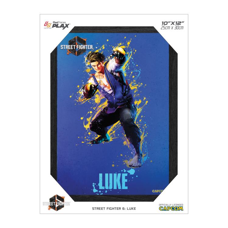 Street Fighter 6 PLAX Luke Lenticular Frame Gallery Image 4