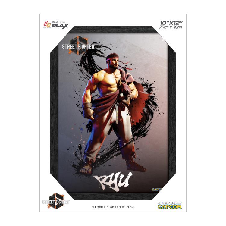 Street Fighter 6 PLAX Ryu Lenticular Frame Gallery Image 4