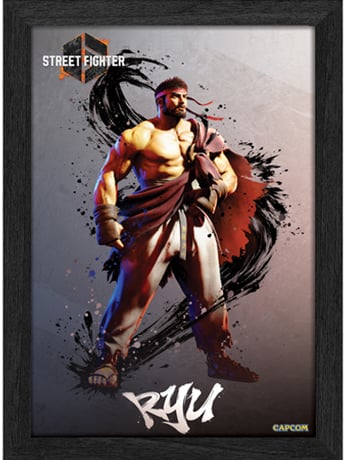 Street Fighter 6 PLAX Ryu Lenticular Frame Gallery Image 2