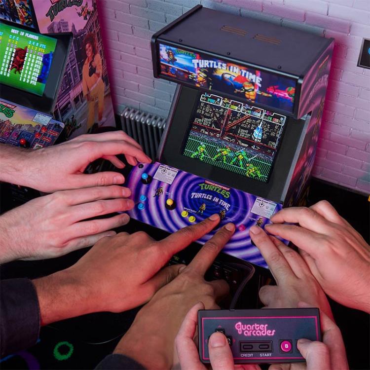 Teenage Mutant Ninja Turtles: Turtles in Time 1/4 Scale Arcade Cabinet Gallery Image 16