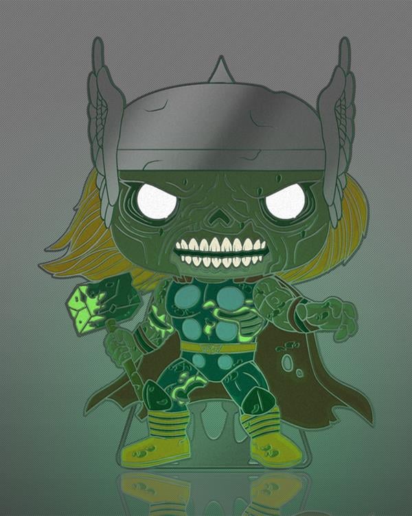 Pop! Pins: Marvel Zombies - Zombie Thor Gallery Image 4