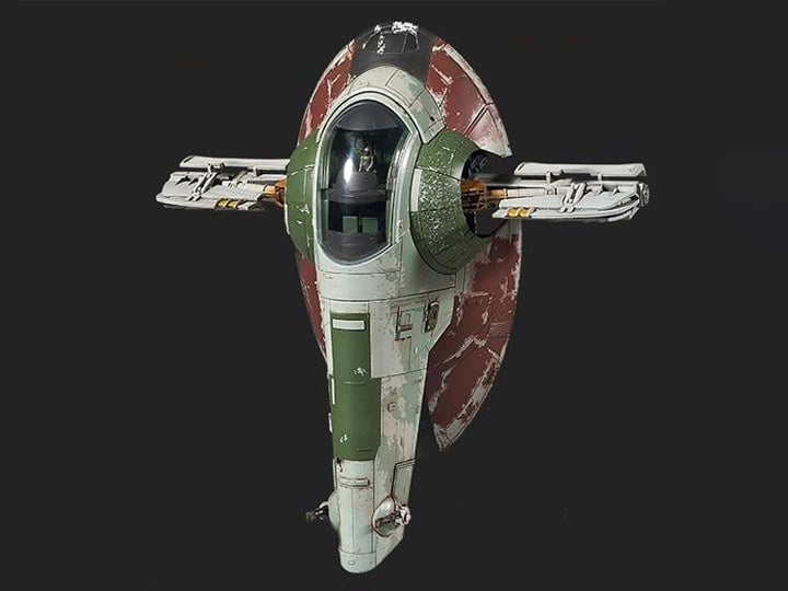 Star Wars Slave I (Boba Fett) 1/144 Scale Model Kit Gallery Image 1