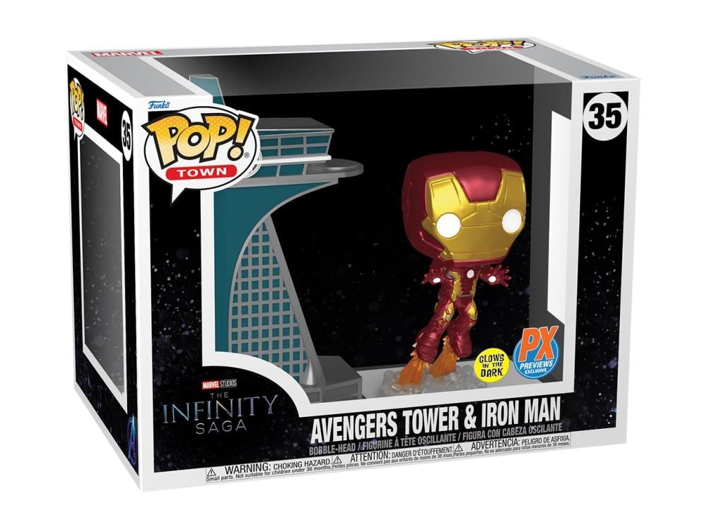 Pop! Town: Avengers: Age of Ultron - Avengers Tower & Iron Man PX Previews Exclusive Gallery Image 5