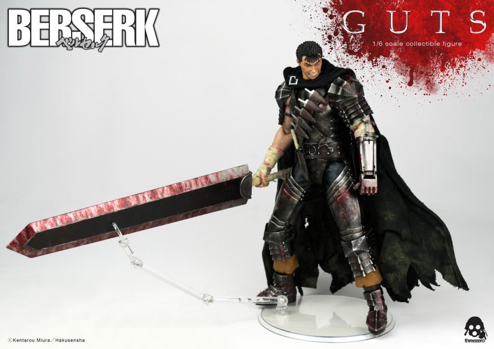 Berserk SiXTH Guts (Black Swordsman Ver.) 1/6 Scale Figure Gallery Image 49