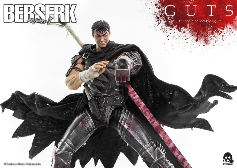 Berserk SiXTH Guts (Black Swordsman Ver.) 1/6 Scale Figure Gallery Image 29