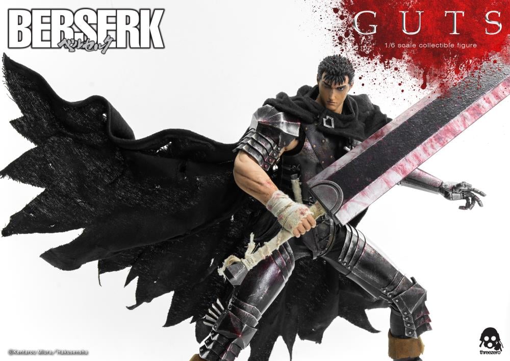 Berserk SiXTH Guts (Black Swordsman Ver.) 1/6 Scale Figure Gallery Image 18