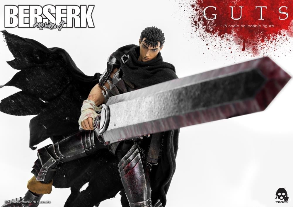 Berserk SiXTH Guts (Black Swordsman Ver.) 1/6 Scale Figure Gallery Image 3