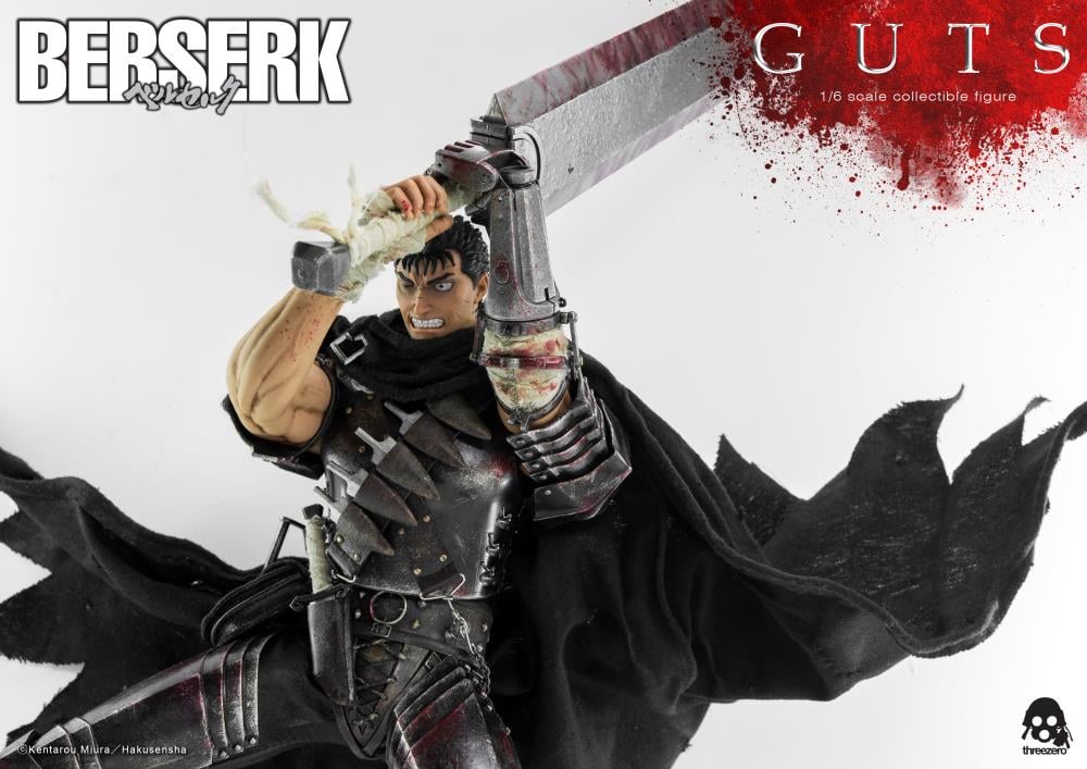Berserk SiXTH Guts (Black Swordsman Ver.) 1/6 Scale Figure Gallery Image 33