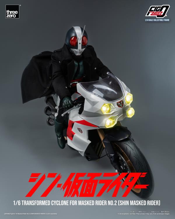 Shin Kamen Rider FigZero Transformed Cyclone for Masked Rider No.2