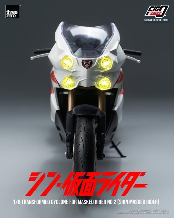 Shin Kamen Rider FigZero Transformed Cyclone for Masked Rider No.2 1/6 Scale Figure Gallery Image 7