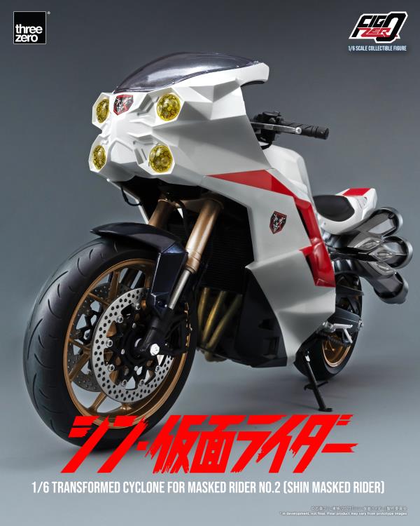 Shin Kamen Rider FigZero Transformed Cyclone for Masked Rider No.2 1/6 Scale Figure Gallery Image 5