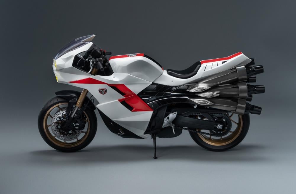 Shin Kamen Rider FigZero Transformed Cyclone for Masked Rider No.2 1/6 Scale Figure Gallery Image 3