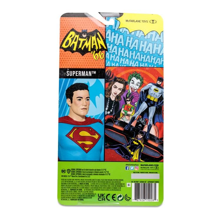 Batman '66 DC Retro Superman Action Figure Gallery Image 13