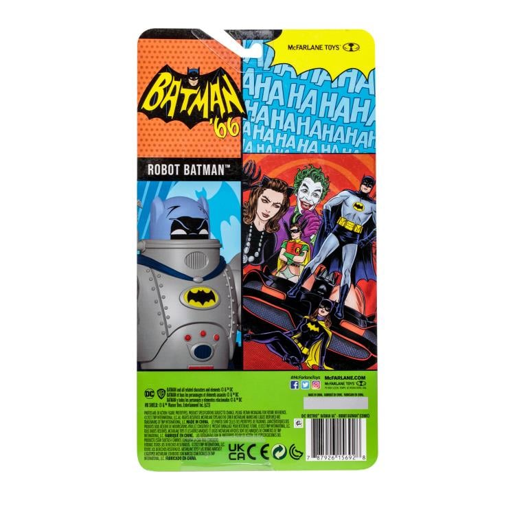 Batman '66 DC Retro Robot Batman Action Figure Gallery Image 13