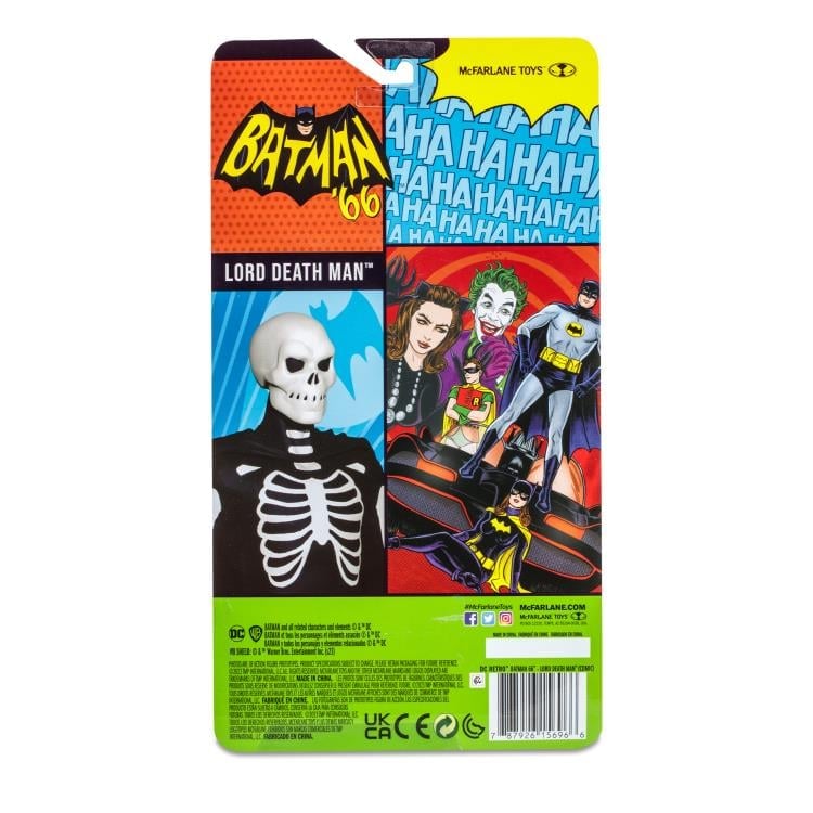 Batman '66 DC Retro Lord Death Man Action Figure Gallery Image 12