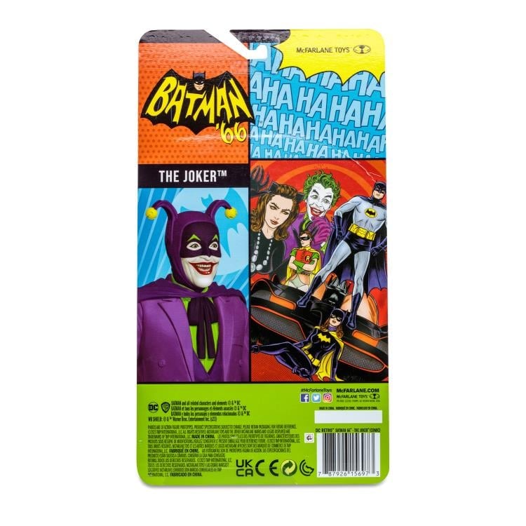 Batman '66 DC Retro The Joker Action Figure Gallery Image 13