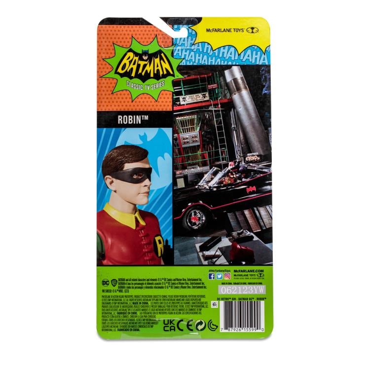 Batman Classic TV Series DC Retro Robin Action Figure Gallery Image 13