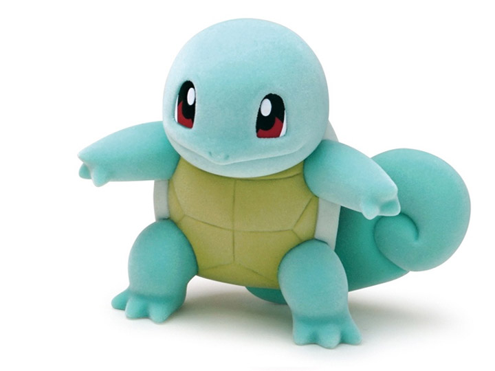 Pokemon Squirtle Flocking Doll Gallery Image 1