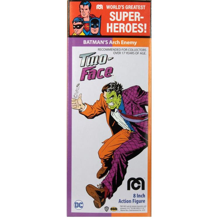 DC Comics Two-Face 8" Mego 50th Anniversary Figure Gallery Image 5