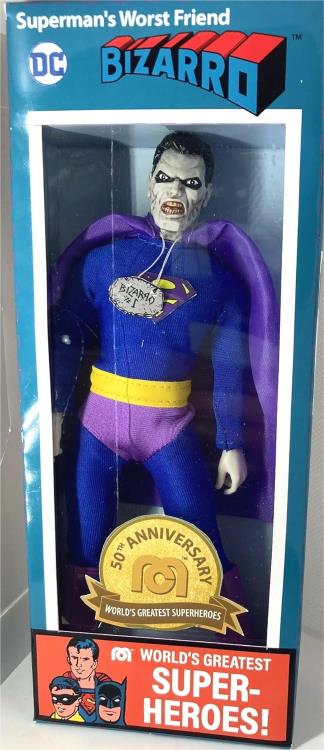 DC Comics Bizarro Superman 8" Mego 50th Anniversary Figure Gallery Image 6