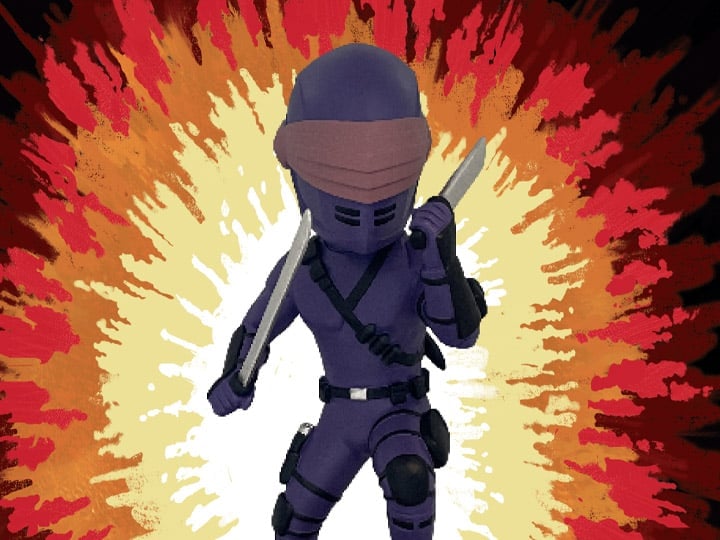 G.I. Joe Snake Eyes Bobblehead SDCC 2023 Exclusive Gallery Image 1