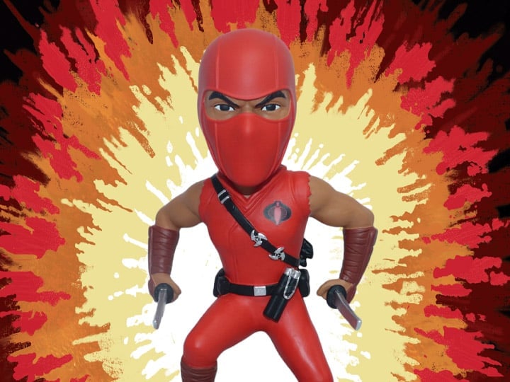 G.I. Joe Red Ninja Bobblehead SDCC 2023 Exclusive Gallery Image 1
