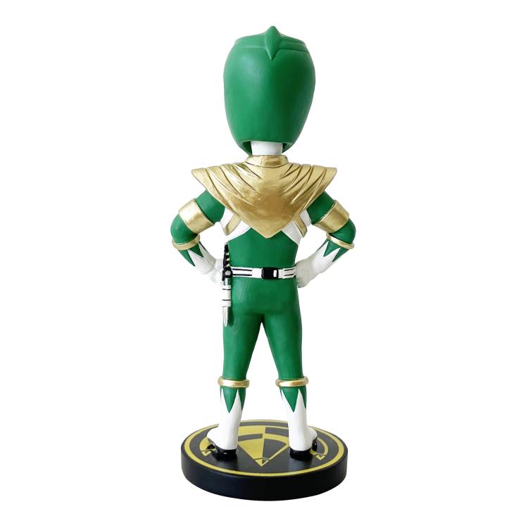 Mighty Morphin Power Rangers Green and White Ranger Bobbleheads SDCC 2023 Exclusive Set Gallery Image 14