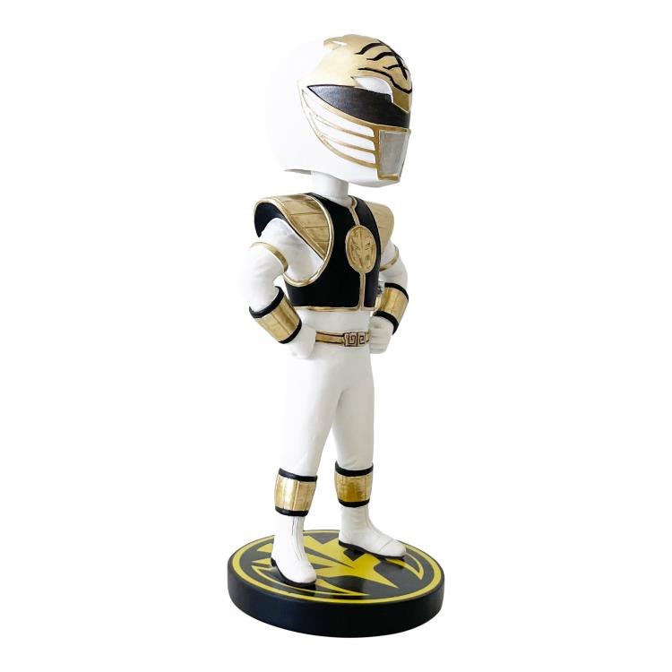 Mighty Morphin Power Rangers Green and White Ranger Bobbleheads SDCC 2023 Exclusive Set Gallery Image 9