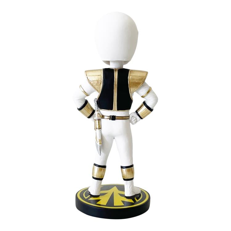 Mighty Morphin Power Rangers Green and White Ranger Bobbleheads SDCC 2023 Exclusive Set Gallery Image 7