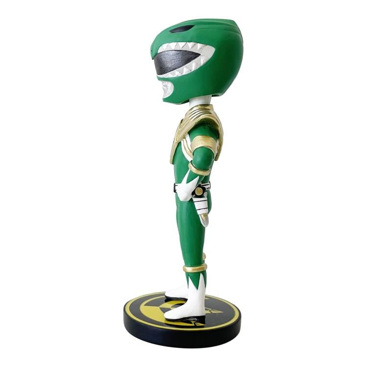 Mighty Morphin Power Rangers Green and White Ranger Bobbleheads SDCC 2023 Exclusive Set Gallery Image 12
