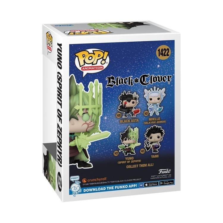 Pop! Animation: Black Clover - Yuno (Spirit of Zephyr) Gallery Image 5