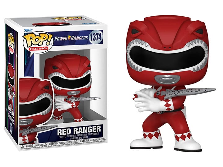 Pop! TV: Mighty Morphin Power Rangers 30th Anniversary - Red Ranger Gallery Image 1