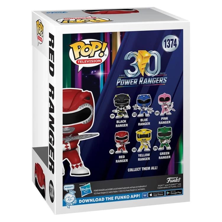 Pop! TV: Mighty Morphin Power Rangers 30th Anniversary - Red Ranger Gallery Image 5