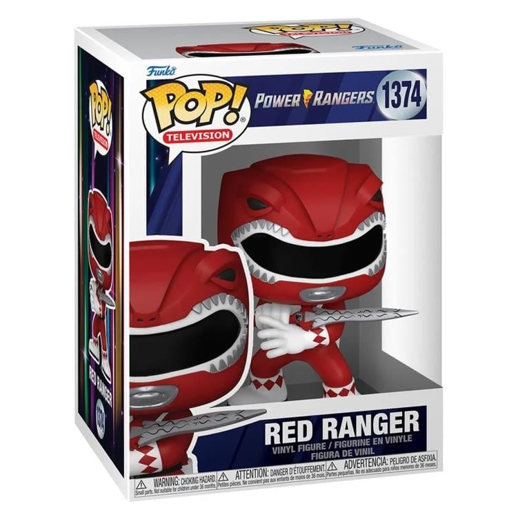 Pop! TV: Mighty Morphin Power Rangers 30th Anniversary - Red Ranger Gallery Image 4