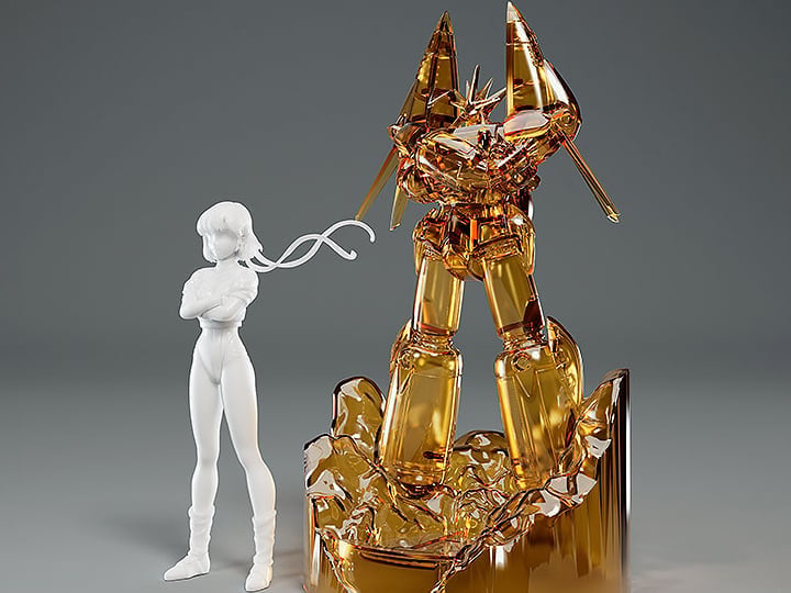 Gunbuster PLAMAX MF-81 minimum factory Noriko Takaya with Gunbuster (Effect Color Ver.) Model Kit Gallery Image 1