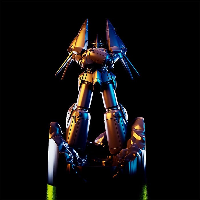 Gunbuster PLAMAX MF-80 minimum factory Noriko Takaya with Gunbuster (Character Color Ver.) Model Kit Gallery Image 7