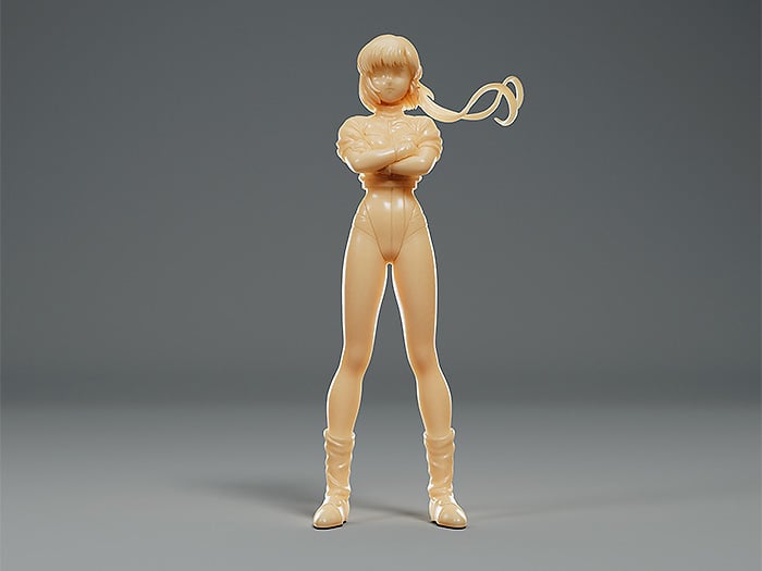 Gunbuster PLAMAX MF-80 minimum factory Noriko Takaya with Gunbuster (Character Color Ver.) Model Kit Gallery Image 4