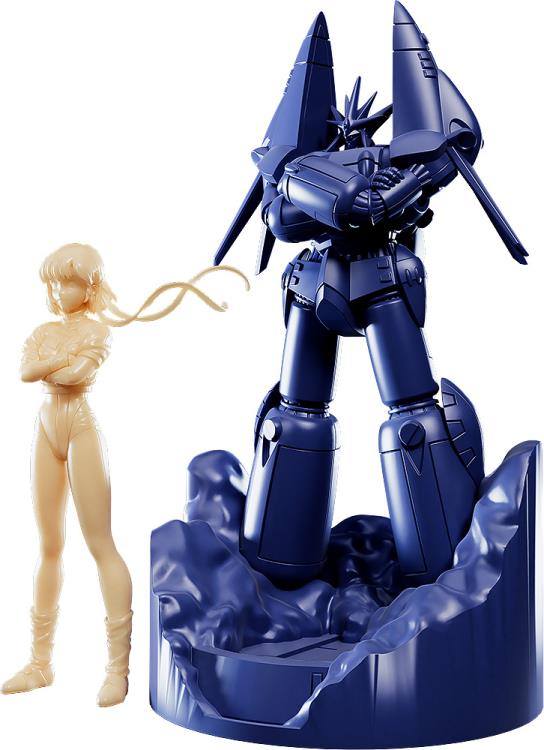 Gunbuster PLAMAX MF-80 minimum factory Noriko Takaya with Gunbuster (Character Color Ver.) Model Kit Gallery Image 3