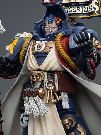 Warhammer 40K Ultramarines Chief Librarian Tigurius 1/18 Scale Action Figure Gallery Image 2