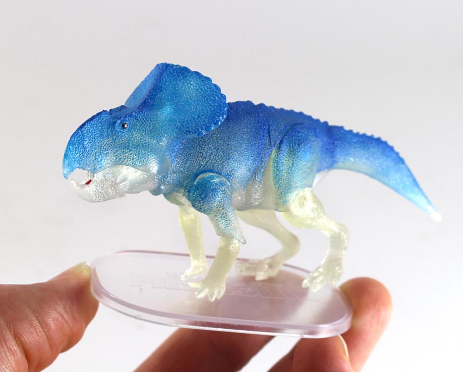 Beasts of the Mesozoic Velociraptor, Protoceratops, & Psittacosaurus Glow-in-the-Dark 1/18 Scale Three-Pack Gallery Image 6