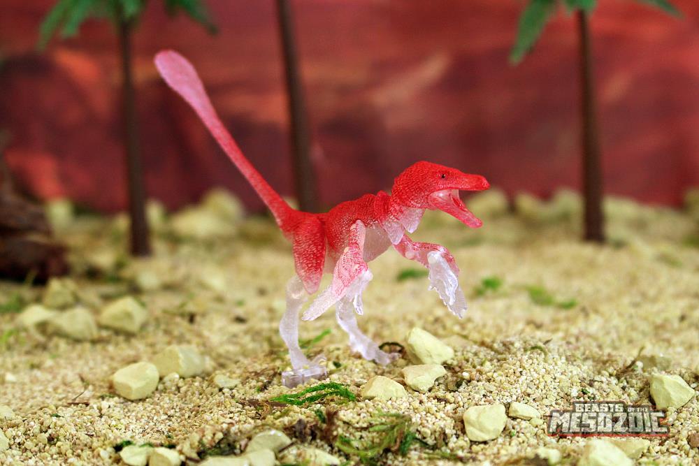 Beasts of the Mesozoic Velociraptor, Protoceratops, & Psittacosaurus Glow-in-the-Dark 1/18 Scale Three-Pack Gallery Image 11