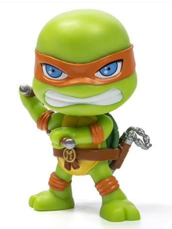 Teenage Mutant Ninja Turtles CheeBee Michelangelo Figure Gallery Image 2