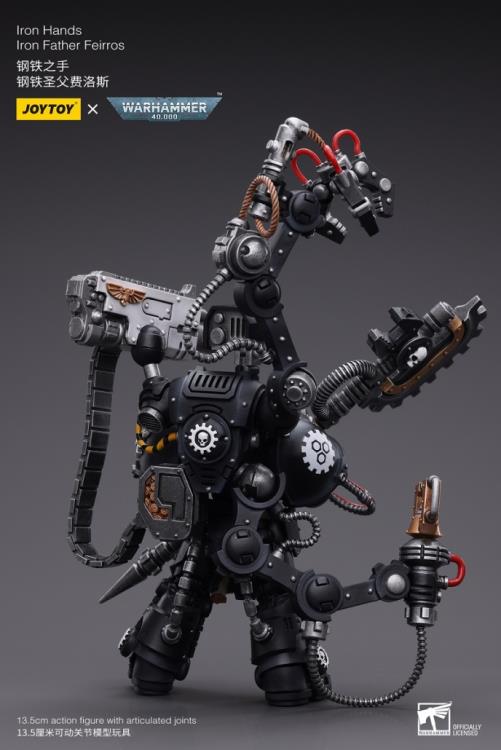 Warhammer 40K Iron Hands Iron Father Feirros 1/18 Scale Action Figure Gallery Image 10