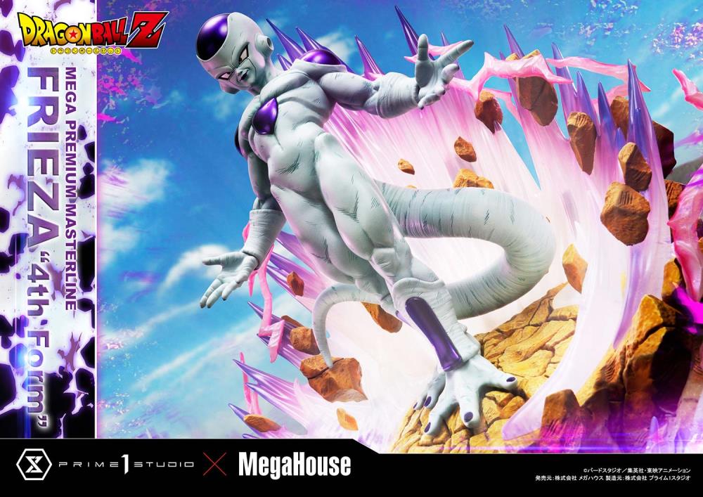 Dragon Ball Z Mega Premium Masterline Frieza 4th Form 1/4 Scale Statue Gallery Image 10