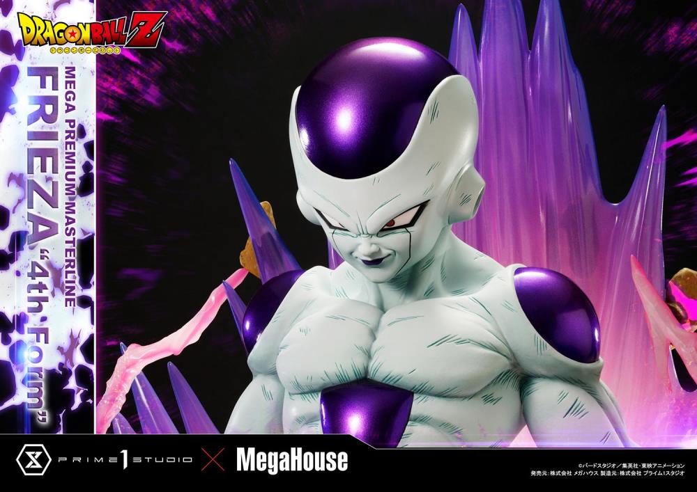 Dragon Ball Z Mega Premium Masterline Frieza 4th Form 1/4 Scale Statue Gallery Image 40