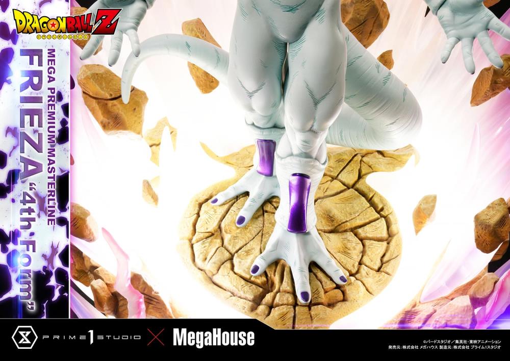 Dragon Ball Z Mega Premium Masterline Frieza 4th Form 1/4 Scale Statue Gallery Image 51